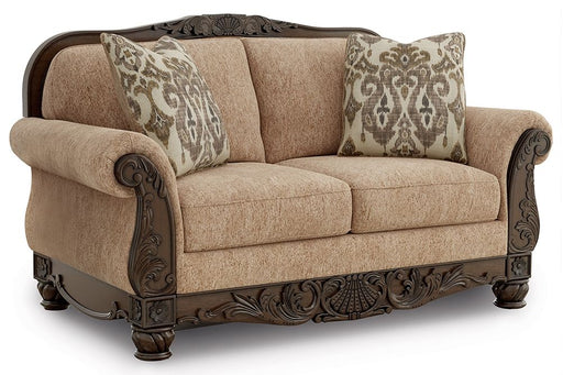 Chelsworth - Golden - Loveseat - Tallahassee Discount Furniture (FL)
