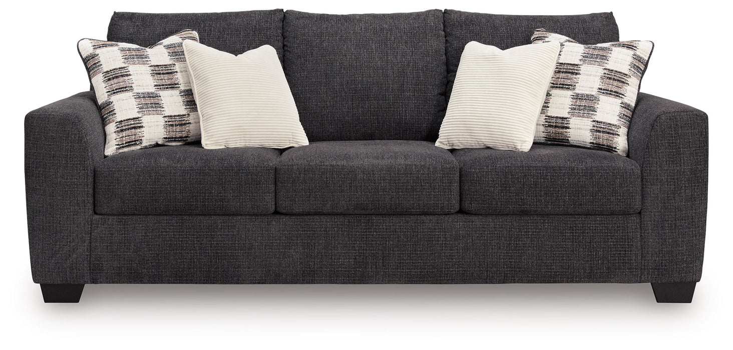 Loreo - Queen Sofa Sleeper - Ebony - Tallahassee Discount Furniture (FL)