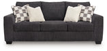 Loreo - Queen Sofa Sleeper - Ebony - Tallahassee Discount Furniture (FL)