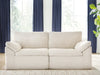 Fannin - LAF / RAF Corner Chair (Set of 2) - Ivory - Tallahassee Discount Furniture (FL)