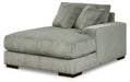 Lindyn - Fog - RAF Corner Chaise - Tallahassee Discount Furniture (FL)