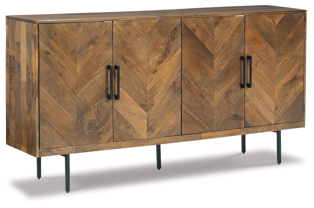 PratTVille - Accent Cabinet - Brown - Tallahassee Discount Furniture (FL)