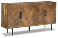 PratTVille - Accent Cabinet - Brown - Tallahassee Discount Furniture (FL)