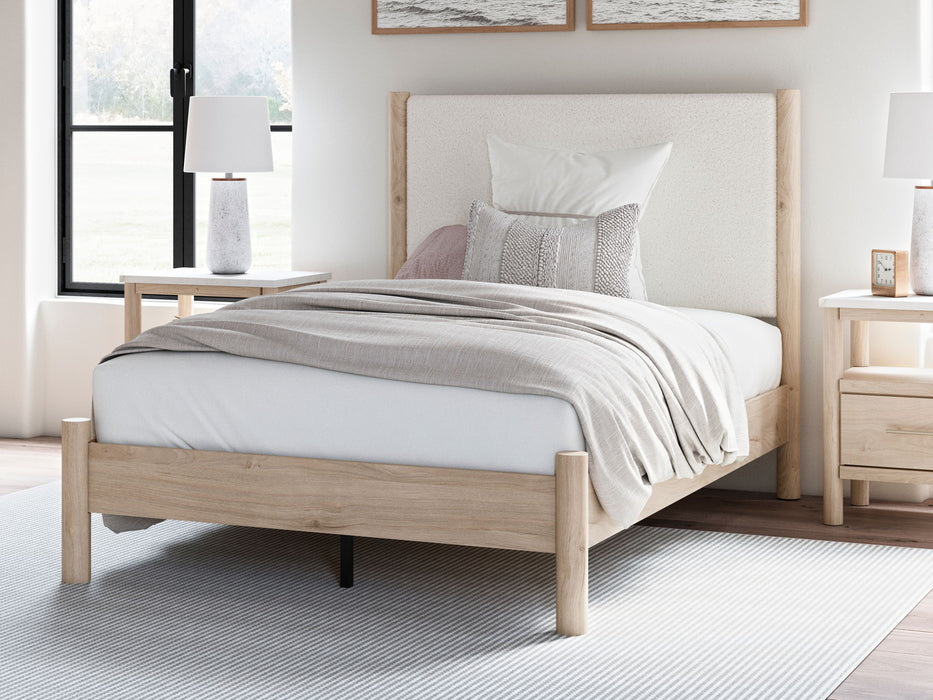 Cadmori - Upholstered Panel Bed - Tallahassee Discount Furniture (FL)