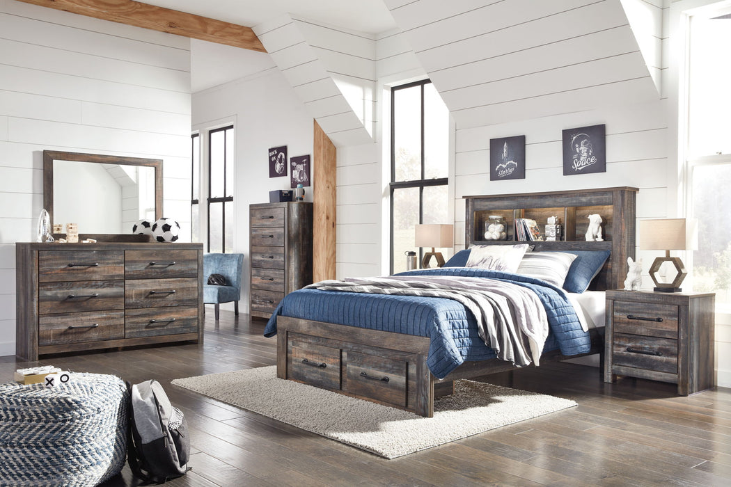 Drystan - Panel Bookcase Bed - Tallahassee Discount Furniture (FL)