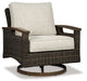 Paradise Trail - Swivel Lounge Chair (Set of 2) - Medium Brown - Tallahassee Discount Furniture (FL)