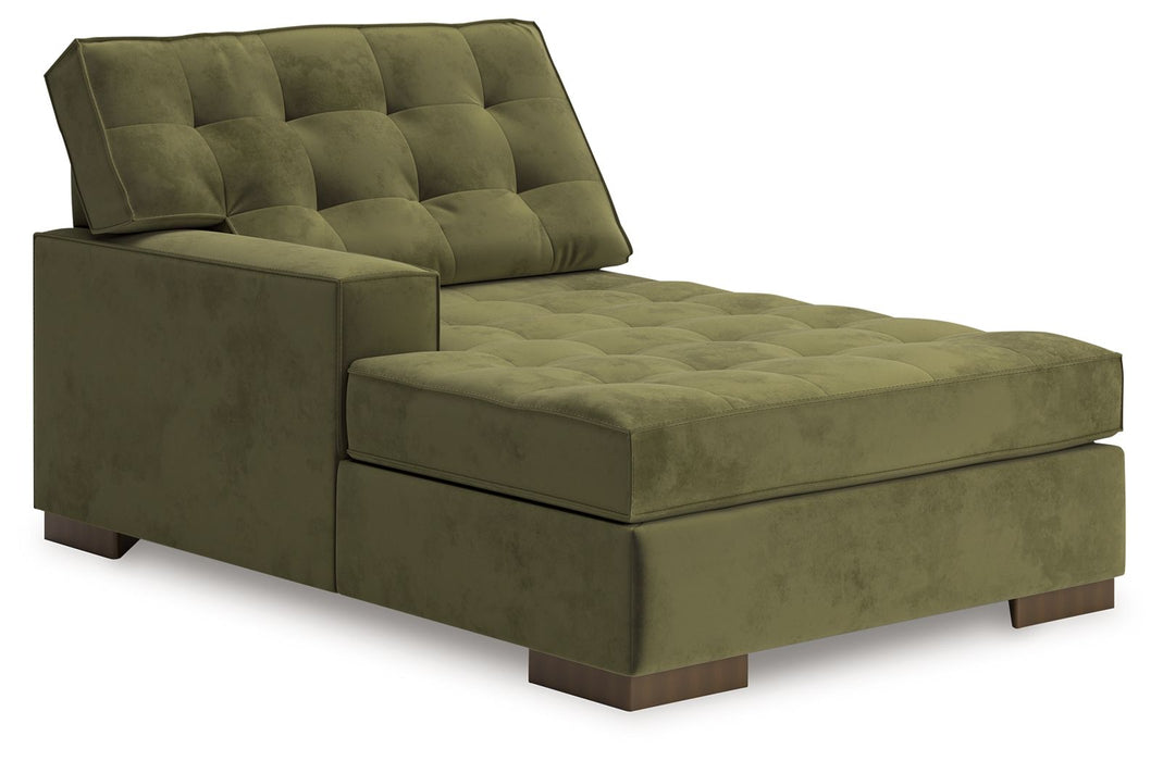 Caspian-Town - Olive - LAF Corner Chaise - Tallahassee Discount Furniture (FL)