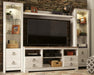 Willowton - Entertainment Center With Fireplace Option - Tallahassee Discount Furniture (FL)