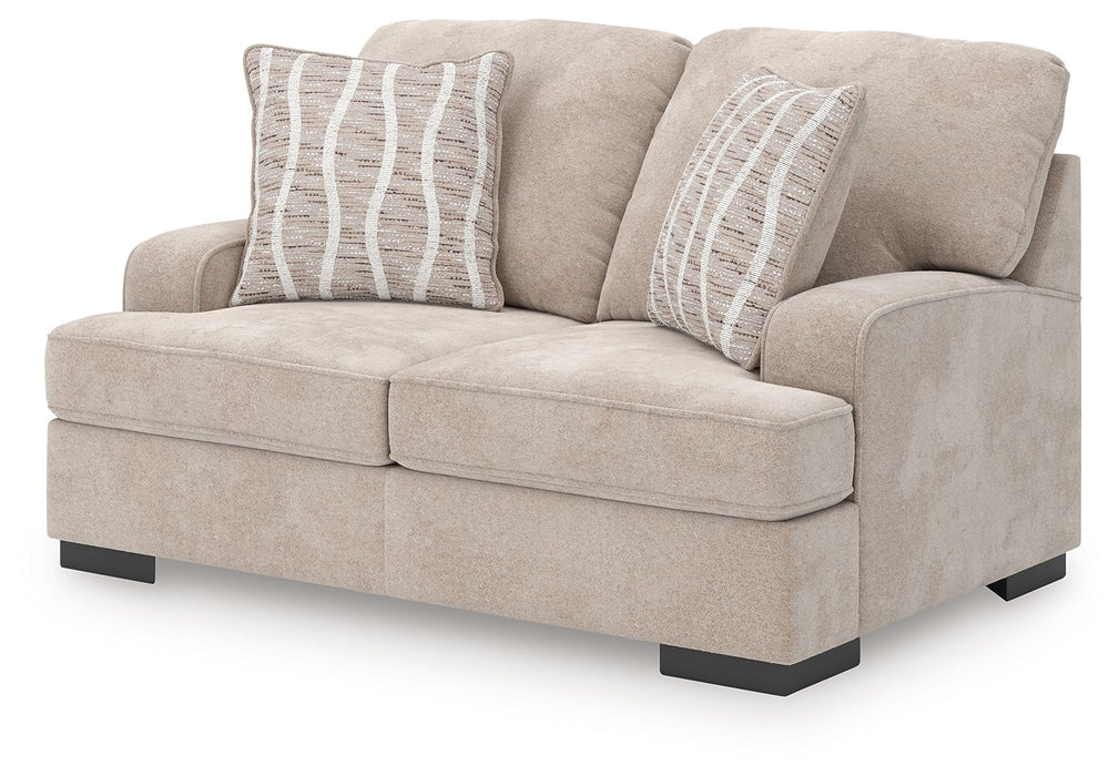 High Profile - Loveseat - Taupe - Tallahassee Discount Furniture (FL)
