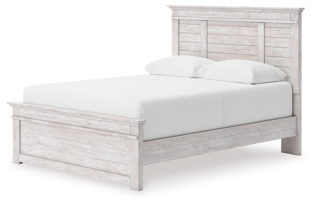 Makidern - Panel Storage Bed With Under Bed Storage Unit - Tallahassee Discount Furniture (FL)
