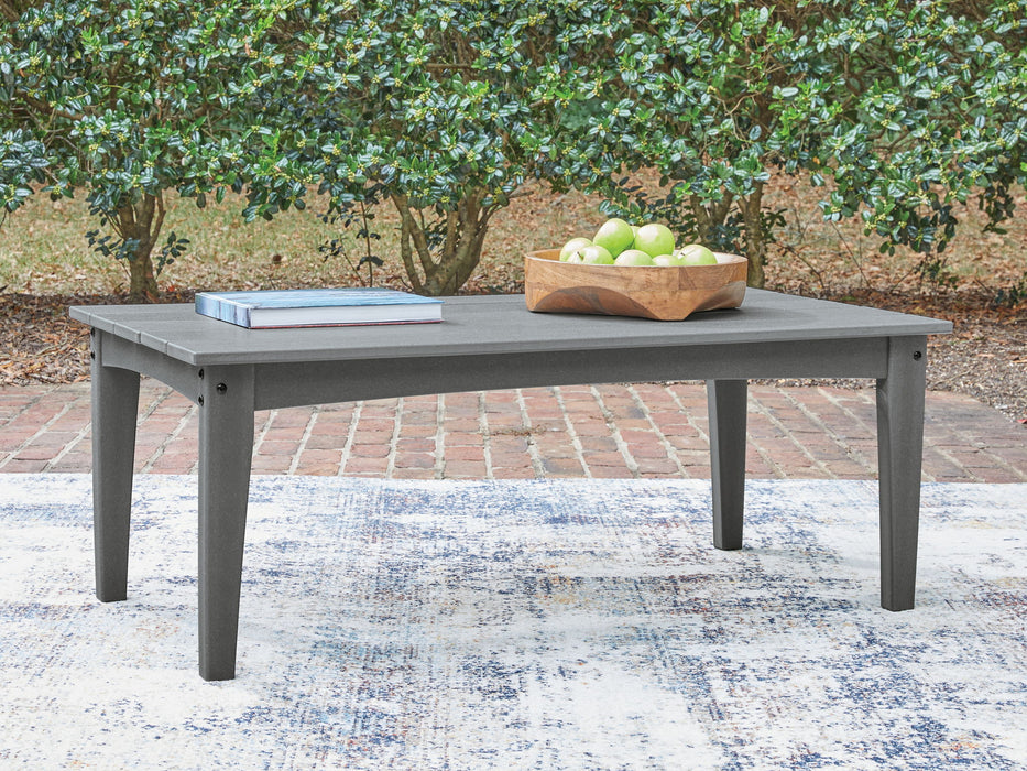 Cove Beach - Rectangular Cocktail Table - Gray - Tallahassee Discount Furniture (FL)