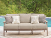 Grover Beach - Sofa With Cushion - Driftwood - Tallahassee Discount Furniture (FL)