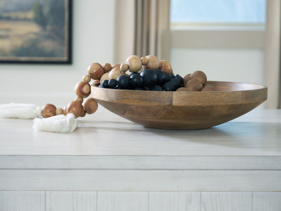 Clayburg - Bowl - Natural Brown - Tallahassee Discount Furniture (FL)