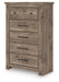 Rusticott - Brown - Five Drawer Chest - Tallahassee Discount Furniture (FL)