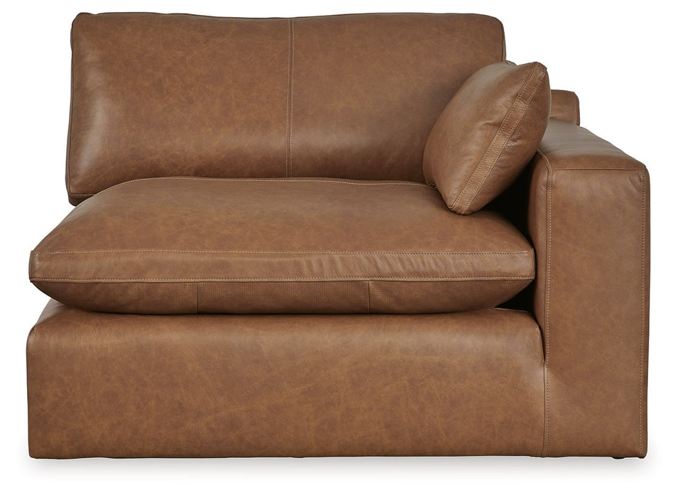 Emilia - Caramel - Raf Corner Chair - Tallahassee Discount Furniture (FL)