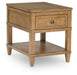 Sharlance - Light Brown - Rectangular End Table - Tallahassee Discount Furniture (FL)