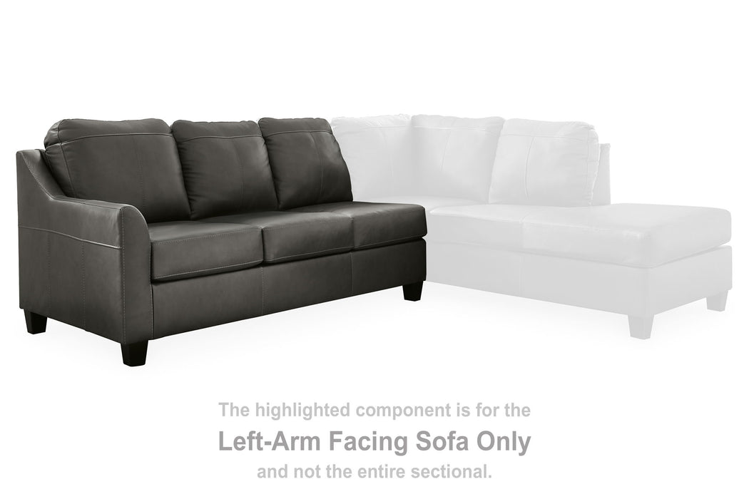 Valderno - Fog - Laf Sofa - Tallahassee Discount Furniture (FL)