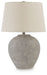 Dreward - Distressed Gray - Paper Table Lamp - Tallahassee Discount Furniture (FL)