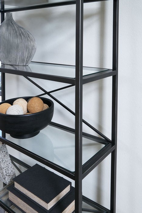 Dakerwell - Antique Black - Bookcase - Tallahassee Discount Furniture (FL)