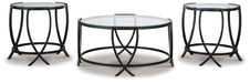 Tarrin - Occasional Table Set (Set of 3) - Black - Tallahassee Discount Furniture (FL)