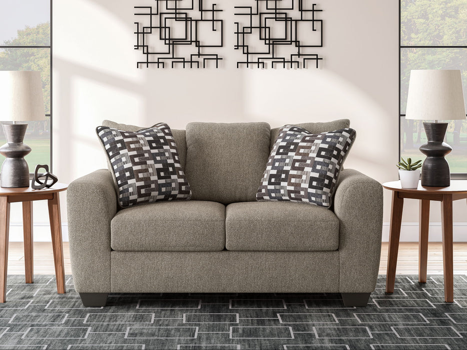 Triston-Peaks - Loveseat - Suede - Tallahassee Discount Furniture (FL)