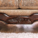 NICANOR Tan/Gold Love Seat - Tallahassee Discount Furniture (FL)